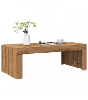 vidaXL Coffee Table Artisan Oak 102x50x35 cm Engineered Wood — V0672044175