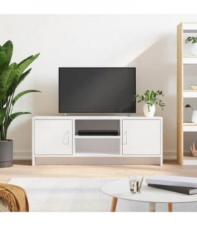 vidaXL TV Cabinet White 102x30x37.5 cm Engineered Wood
