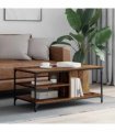 vidaXL Coffee Table Old Wood 100 x 50 x 45 cm Engineered Wood