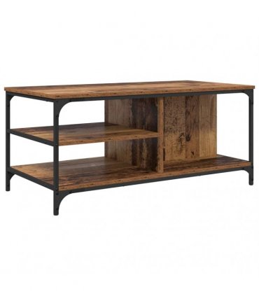 vidaXL Coffee Table Old Wood 100 x 50 x 45 cm Engineered Wood