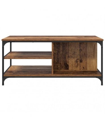 vidaXL Coffee Table Old Wood 100 x 50 x 45 cm Engineered Wood