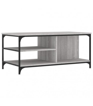 vidaXL Coffee Table Grey Sonoma 100x50x45 cm Engineered Wood — V0672044874