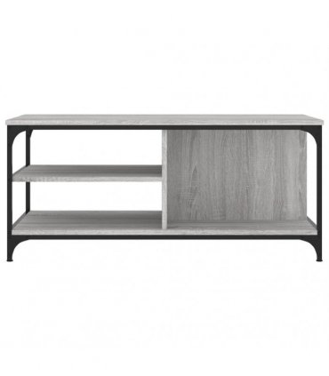 vidaXL Coffee Table Grey Sonoma 100x50x45 cm Engineered Wood — V0672044874