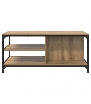 vidaXL Coffee Table Artisan Oak 100 x 50 x 45 cm Engineered Wood