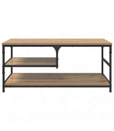 vidaXL Coffee Table Artisan Oak 90 x 49 x 40 cm Engineered Wood