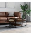 vidaXL Coffee Table Brown Oak 102x60x45 cm Engineered Wood