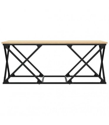 vidaXL Coffee Table Sonoma Oak 100x49x40 cm Engineered Wood