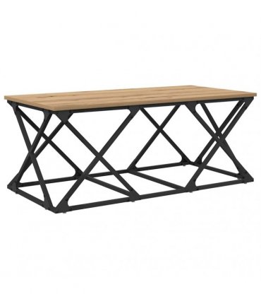 vidaXL Coffee Table Artisan Oak 100 x 49 x 40 cm Engineered Wood