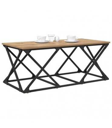 vidaXL Coffee Table Artisan Oak 100 x 49 x 40 cm Engineered Wood