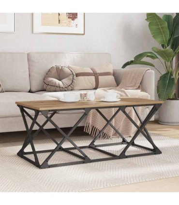 vidaXL Coffee Table Artisan Oak 100 x 49 x 40 cm Engineered Wood