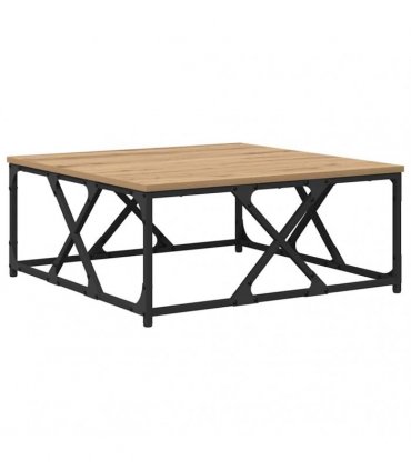 vidaXL Coffee Table Artisan Oak 70 x 70 x 30 cm Engineered Wood