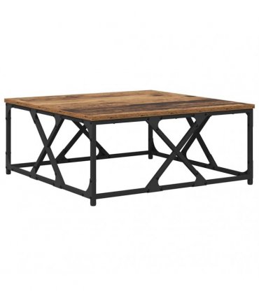 vidaXL Coffee Table Old Wood 70 x 70 x 30 cm Engineered Wood