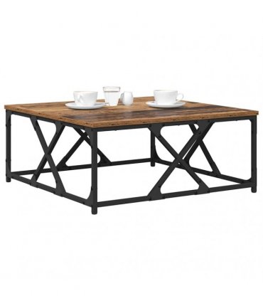 vidaXL Coffee Table Old Wood 70 x 70 x 30 cm Engineered Wood