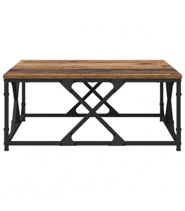 vidaXL Coffee Table Old Wood 70 x 70 x 30 cm Engineered Wood