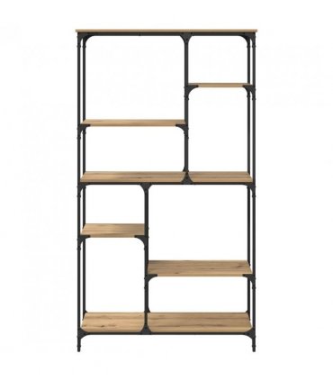 vidaXL Bookshelf Artisan Oak 99 x 35.5 x 176 cm Engineered Wood
