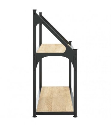 vidaXL Wall Shelf | Sonoma Oak | Engineered Wood | Medium | Wall Shelf — Size: 60 x 21 x 51 cm