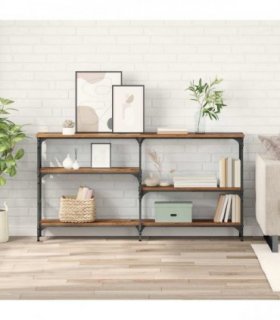 vidaXL Console Table Old Wood 150 x 29 x 76.5 cm Engineered Wood