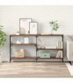 vidaXL Console Table Old Wood 150 x 29 x 76.5 cm Engineered Wood
