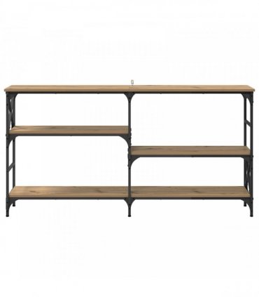 vidaXL Console Table Artisan Oak 150 x 29 x 76.5 cm Engineered Wood