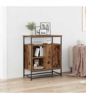 vidaXL Sideboard Old Wood 69 x 35 x 80 cm Engineered Wood