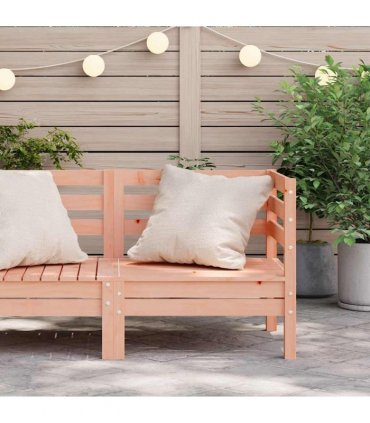 vidaXL Garden Sofa | Natural Wood | Solid Douglas wood — Colour: natural douglas, Model: corner sofa