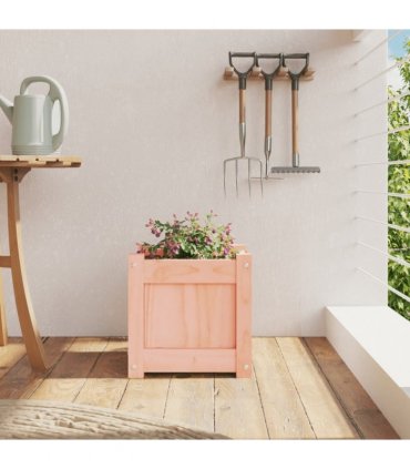 vidaXL Garden Planter 31x31x31 cm Solid Wood Douglas — Colour: natural douglas