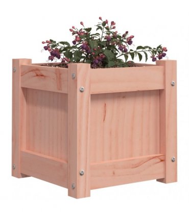 vidaXL Garden Planter 31x31x31 cm Solid Wood Douglas — Colour: natural douglas