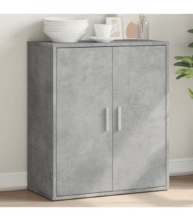vidaXL Sideboard Concrete Grey 60x31x70 cm Engineered Wood