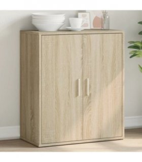 vidaXL Sideboard Sonoma Oak 60x31x70 cm Engineered Wood