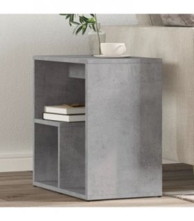 vidaXL Side Tables 2 pcs Concrete Grey 50x30x50 cm Engineered Wood
