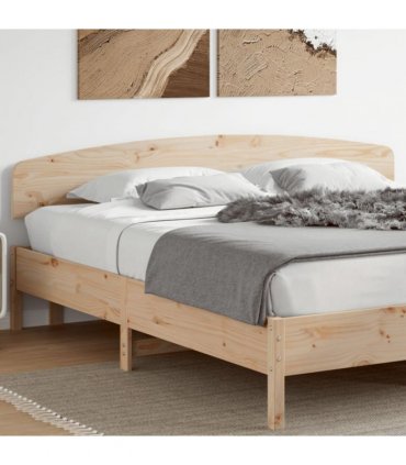 vidaXL Headboard 180 cm Solid Wood Pine — Colour: natural