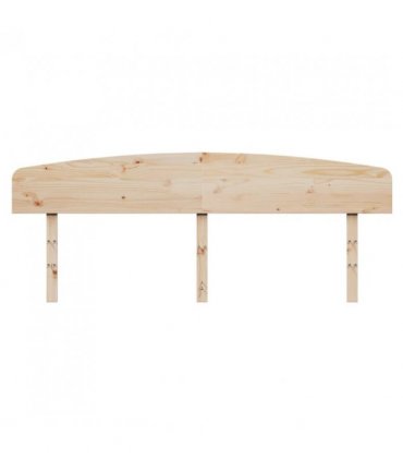 vidaXL Headboard 180 cm Solid Wood Pine — Colour: natural