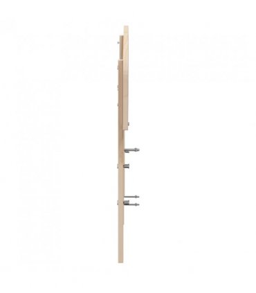 vidaXL Headboard 180 cm Solid Wood Pine — Colour: natural