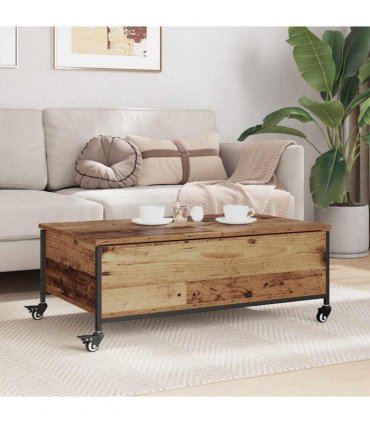 vidaXL Coffee Table Old Wood 91 x 55 x 32 cm Engineered Wood