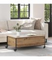 vidaXL Coffee Table Artisan Oak 91 x 55 x 32 cm Engineered Wood