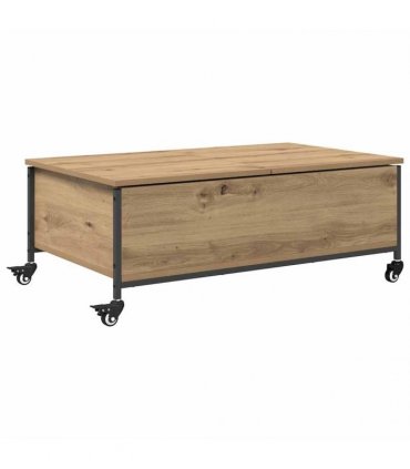 vidaXL Coffee Table Artisan Oak 91 x 55 x 32 cm Engineered Wood