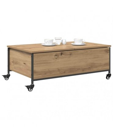 vidaXL Coffee Table Artisan Oak 91 x 55 x 32 cm Engineered Wood