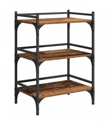 vidaXL Kitchen Trolley Old Wood 50 x 35 x 75.5 cm Engineered Wood