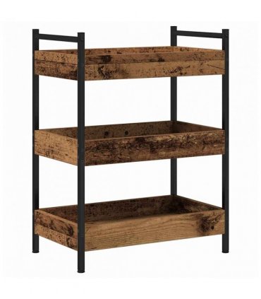 vidaXL Kitchen Trolley Old wood 50 x 30 x 70 cm Engineered Wood