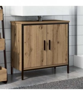vidaXL Sink Cabinet Artisan Oak 60x30x60 cm Engineered Wood