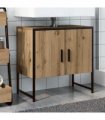 vidaXL Bathroom Sink Cabinet Artisan Oak 60x33x60 cm Engineered Wood — V0672046875