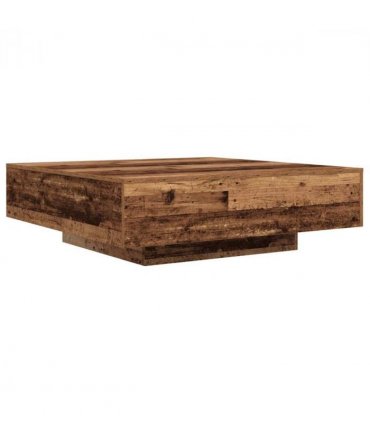 vidaXL Coffee Table Old Wood 100 x 100 x 31 cm Engineered Wood