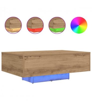 vidaXL Coffee Table Artisan Oak 85 x 55 x 31 cm Engineered Wood