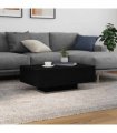 vidaXL Coffee Table Black Oak 85 x 55 x 31 cm Engineered Wood
