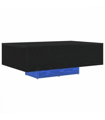 vidaXL Coffee Table Black Oak 85 x 55 x 31 cm Engineered Wood