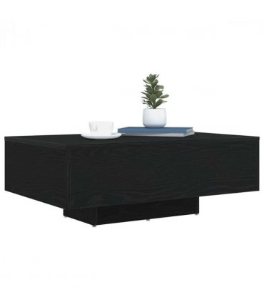 vidaXL Coffee Table Black Oak 85 x 55 x 31 cm Engineered Wood