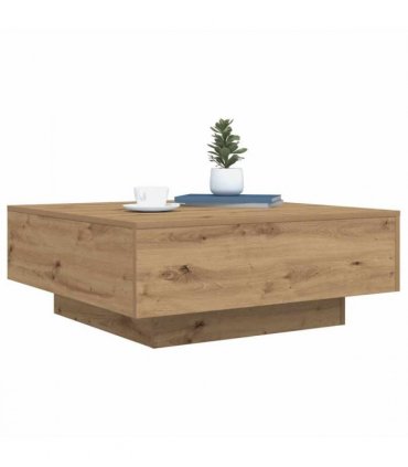 vidaXL Coffee Table Artisan Oak 80 x 80 x 31 cm Engineered Wood — V0672046937