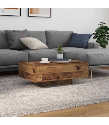 vidaXL Coffee Table Old Wood 85 x 55 x 31 cm Engineered Wood