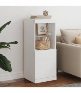 vidaXL Sideboard with LED Lights White 41x37x100 cm — V0672047033