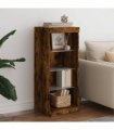 vidaXL Sideboard with LED Lights Smoked Oak 41x37x100 cm — V0672047080